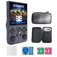 Thumbnail for R36MAX Handheld Retro Game Console - 4.0 IPS Screen Open Source Linux 4000mAh Battery 30+ Emulators(grey)