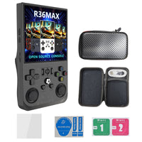 Thumbnail for R36MAX Handheld Retro Game Console - 4.0 IPS Screen Open Source Linux 4000mAh Battery 30+ Emulators(black)