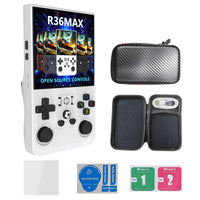 Thumbnail for R36MAX Handheld Retro Game Console - 4.0 IPS Screen Open Source Linux 4000mAh Battery 30+ Emulators(white)