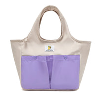 Thumbnail for Insulated Lunch Tote Bag - Large Capacity, Multi-Pocket, Waterproof & Stain-Resistant Lining(Beige)