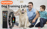 Thumbnail for Rechargeable Dog Training Collar with Remote - 2600ft Range, 3 Modes(black)