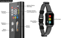 Thumbnail for Rechargeable Dog Training Collar with Remote - 2600ft Range, 3 Modes(black)