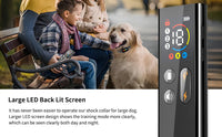 Thumbnail for Rechargeable Dog Training Collar with Remote - 2600ft Range, 3 Modes(black)