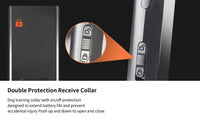 Thumbnail for Rechargeable Dog Training Collar with Remote - 2600ft Range, 3 Modes(black)