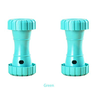 Thumbnail for 2 Pack（Green）: Cat and Dog Treat Dispenser Toy – Interactive, Durable, Bite-Resistant Slow-Feeder, Dumbbell and Tire-Shaped Pet Toy