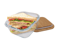 Thumbnail for 4 Pcs Bamboo Food Container - Medium