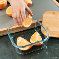 Thumbnail for 4 Pcs Bamboo Food Container - Medium