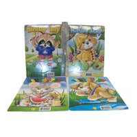 Thumbnail for 4 PCs of assorted frame tray puzzles