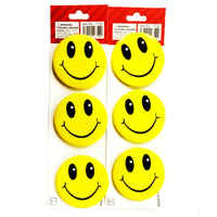 Thumbnail for Smiley face badges - Large 5.5cm